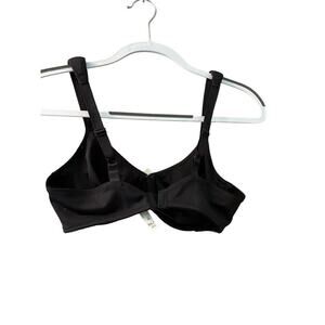 Bali Live It Up Full-Figure Seamless Bra Women 36C Black Nylon Underwire Stretch